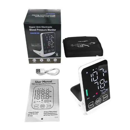 Arm Blood Pressure Monitor - English/Spanish Voice - BLAKESTORE-NG