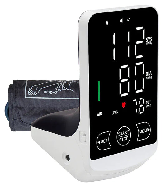 Arm Blood Pressure Monitor - English/Spanish Voice - BLAKESTORE-NG