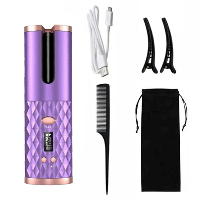 Automatic Cordless Hair Curler. - Maison Novaire #