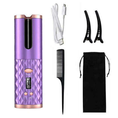 Automatic Cordless Hair Curler. - Maison Novaire #