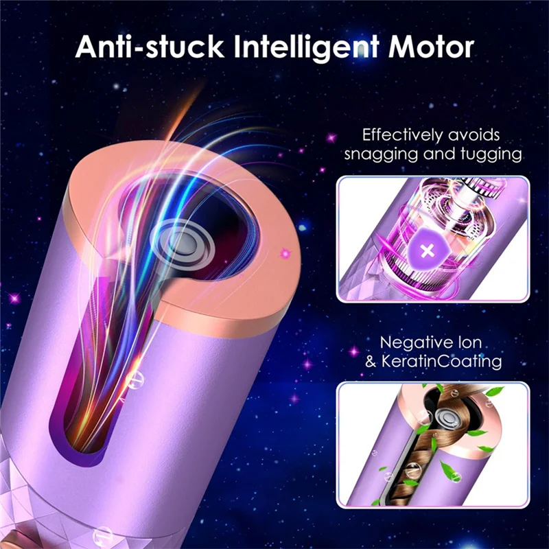 Automatic Cordless Hair Curler. - Maison Novaire #