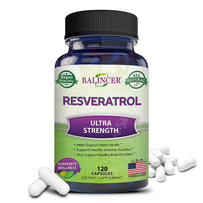 Balincer Resveratrol Cardiovascular Health Support Capsule. - Maison Novaire #