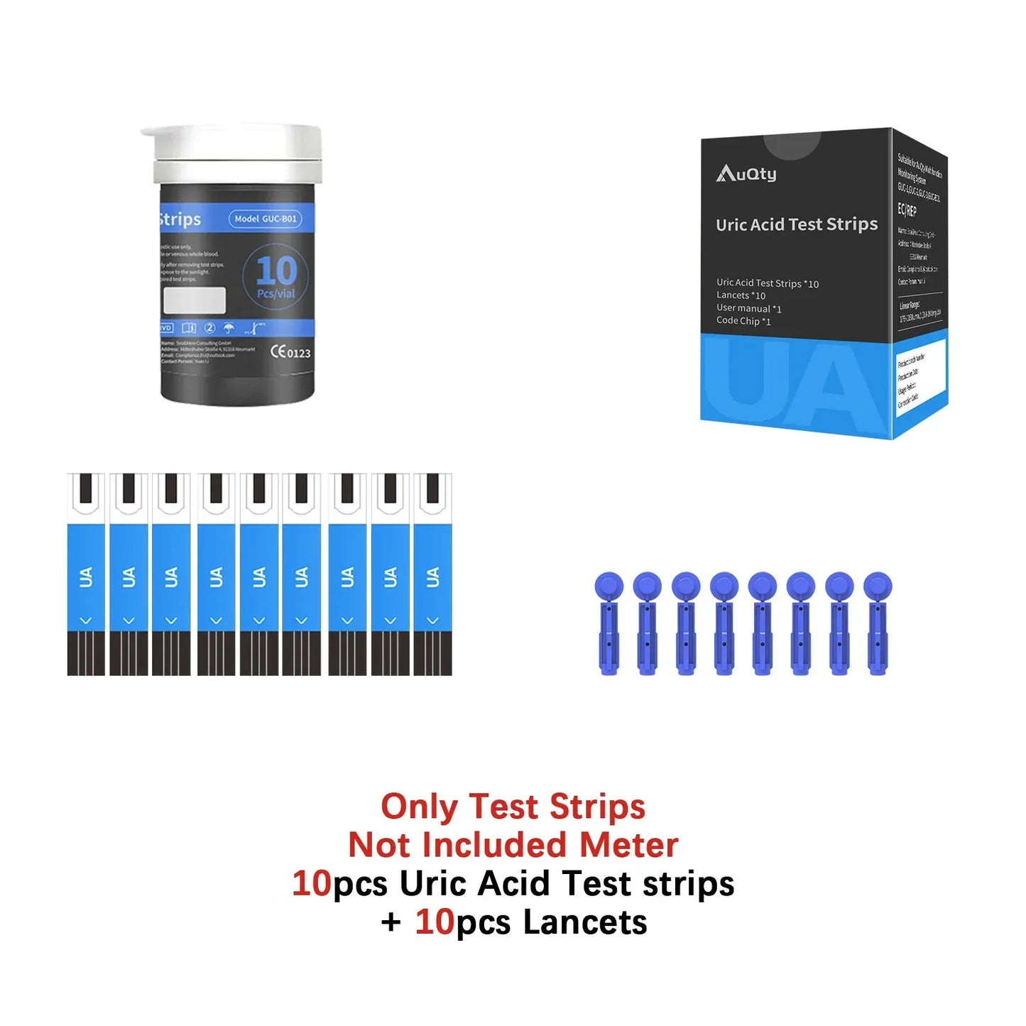 Blood Glucose-Cholesterol-Uric Acid Monitor – 3-in-1 Multi-Parameter Tester - BLAKESTORE-NG