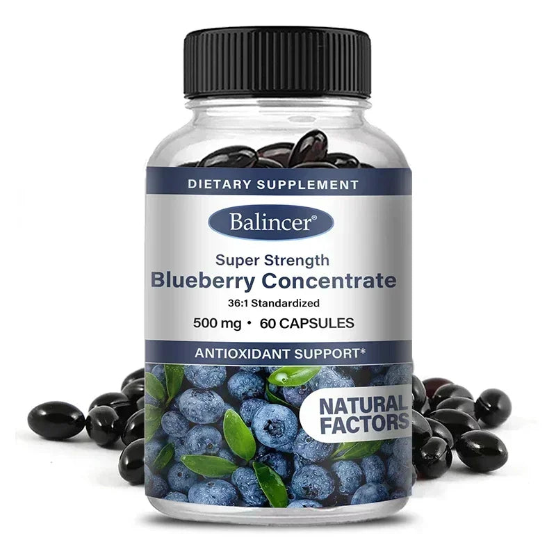 Blueberry 500mg Caps - BLAKESTORE-NG