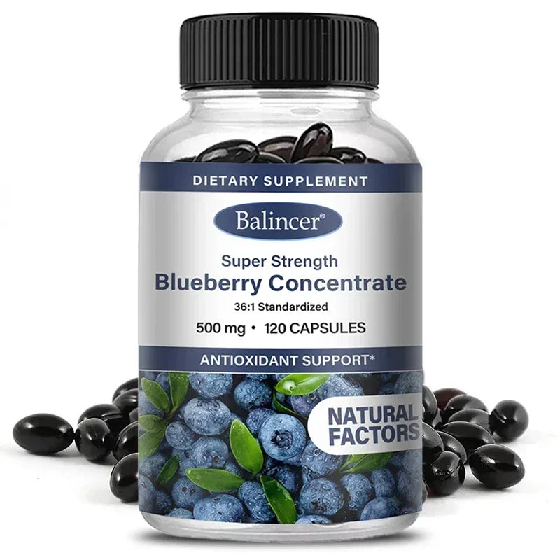 Blueberry 500mg Caps - BLAKESTORE-NG