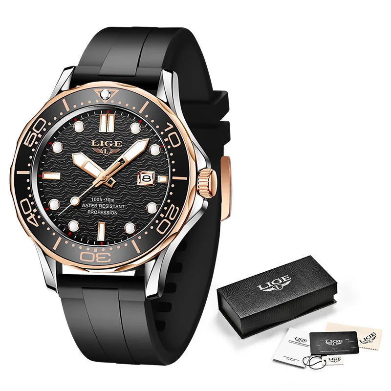 Business Mens Waterproof Watch. - Maison Novaire #