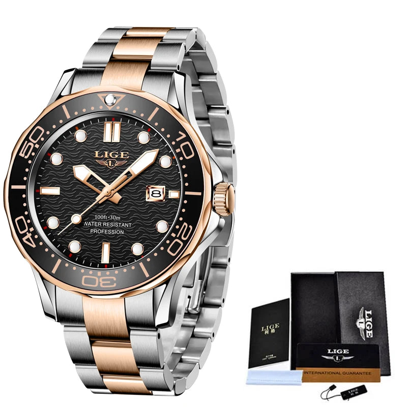 Business Mens Waterproof Watch. - Maison Novaire #