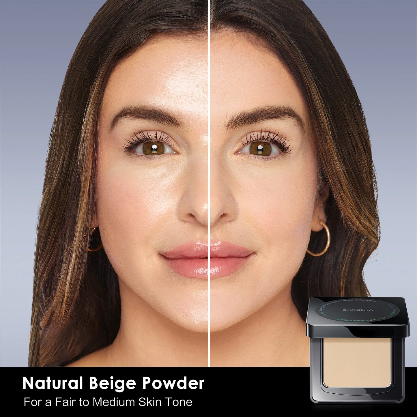 CARSLAN stay matte pressed powder - Maison Novaire #