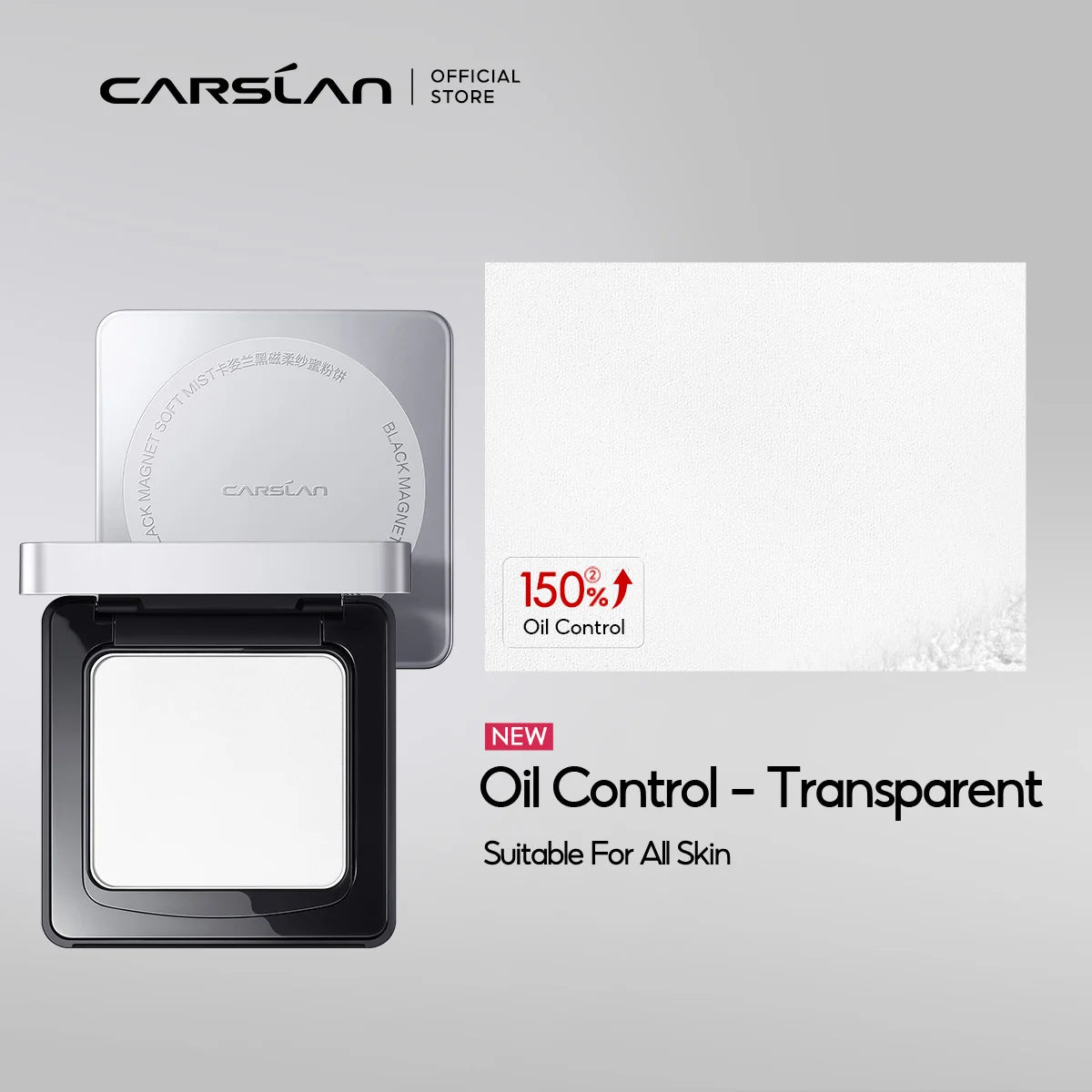 CARSLAN stay matte pressed powder - Maison Novaire #