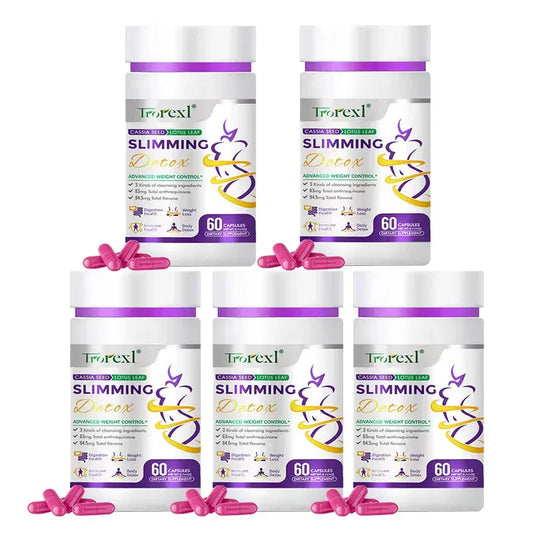 Cassia Seed & Lotus Weight Loss Pills – Natural Fat Burner for Women (60 Caps) - Maison Novaire