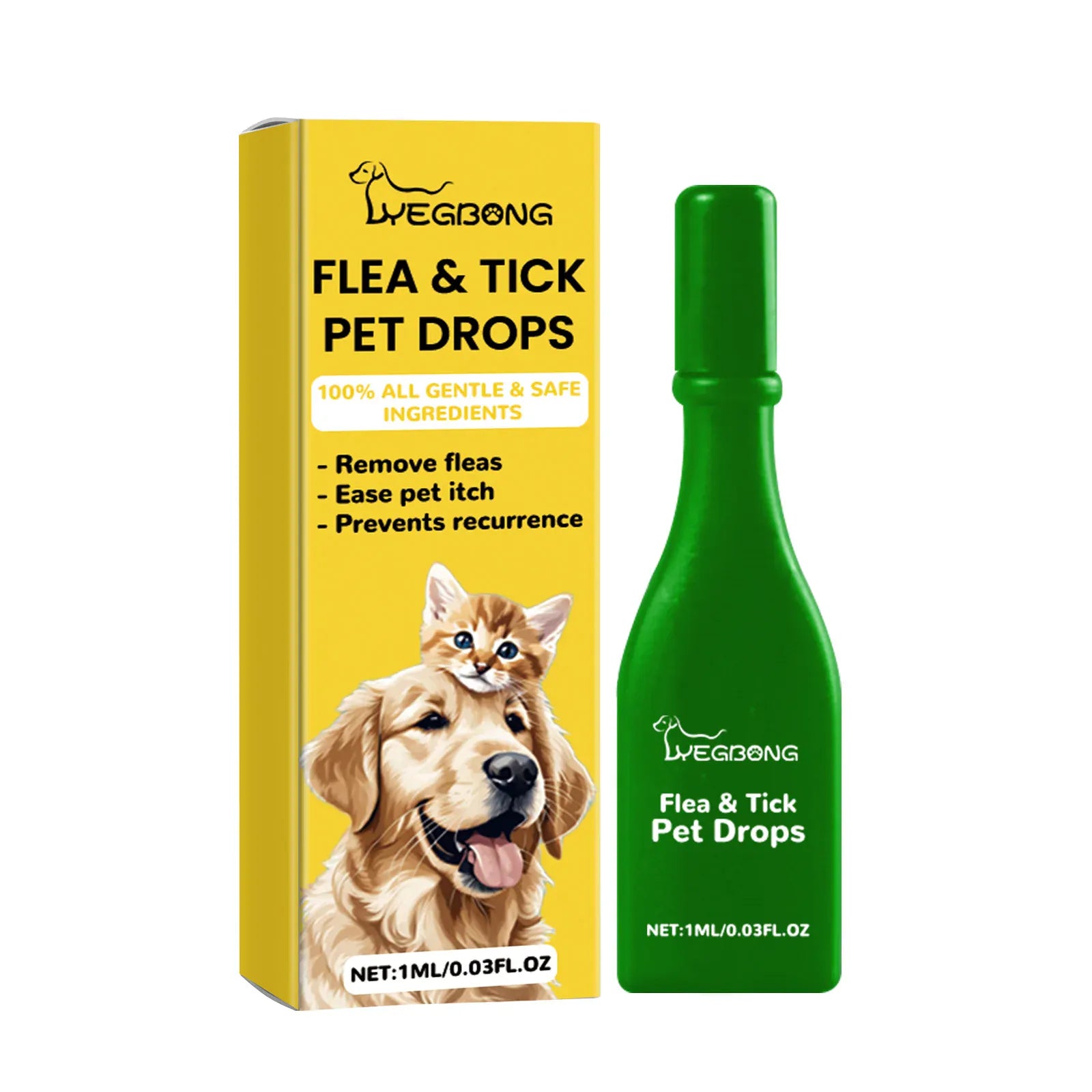 Cat Anti-Flea Drops – Flea, Tick & Lice Treatment - Maison Novaire #