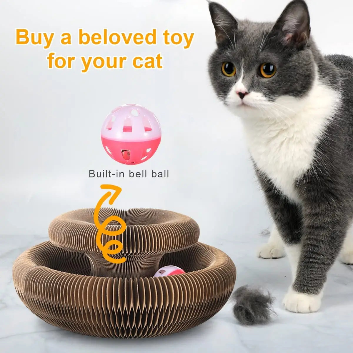 Cat Toy Scratcher. - Maison Novaire #