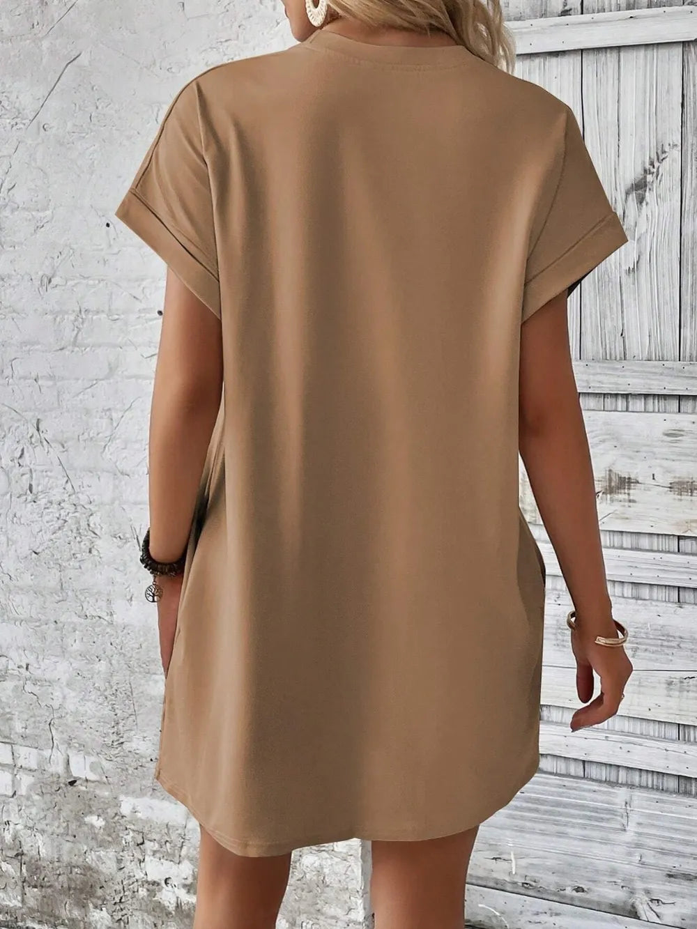 Classic Fit Sheerless Stretch Top - Versatile Polyester Blend - Maison Novaire #