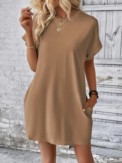 Classic Fit Sheerless Stretch Top - Versatile Polyester Blend - Maison Novaire #