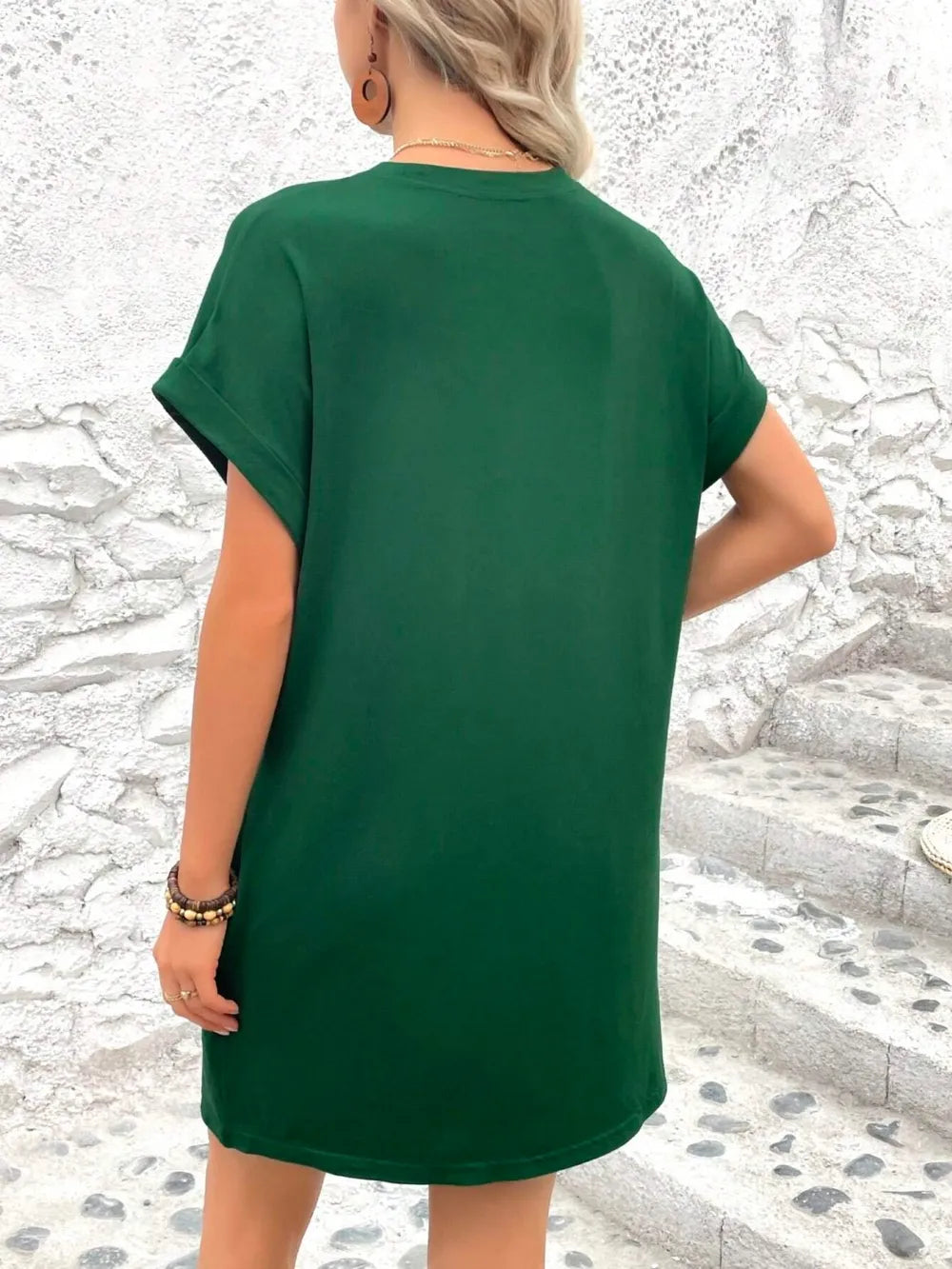 Classic Fit Sheerless Stretch Top - Versatile Polyester Blend - Maison Novaire #