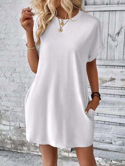 Classic Fit Sheerless Stretch Top - Versatile Polyester Blend - Maison Novaire #
