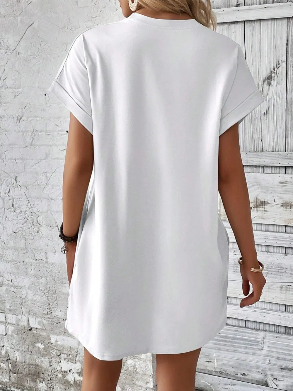 Classic Fit Sheerless Stretch Top - Versatile Polyester Blend - Maison Novaire #