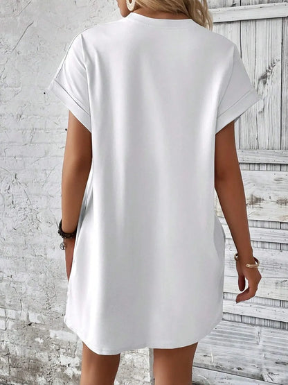 Classic Fit Sheerless Stretch Top - Versatile Polyester Blend - Maison Novaire #