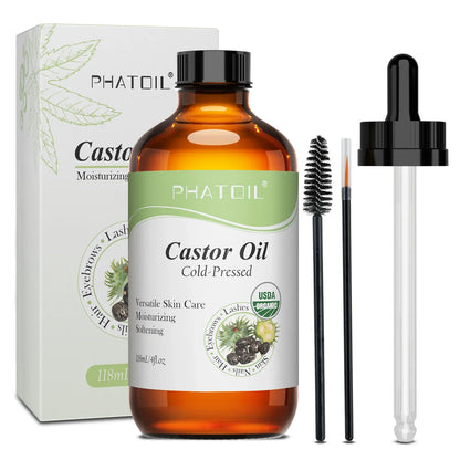 Cold Pressed Organic Castor Oil for Face - Maison Novaire