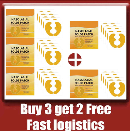 Collagen Nasolabial Folds Patch – Firming & Anti-Wrinkle Moisture Mask - Maison Novaire #