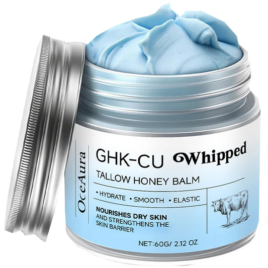 Copper Peptides GHK-Cu Beef Tallow | Manuka Honey Blue Balm Moisturizer - Maison Novaire #