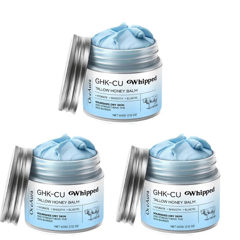 Copper Peptides GHK-Cu Beef Tallow | Manuka Honey Blue Balm Moisturizer - Maison Novaire #