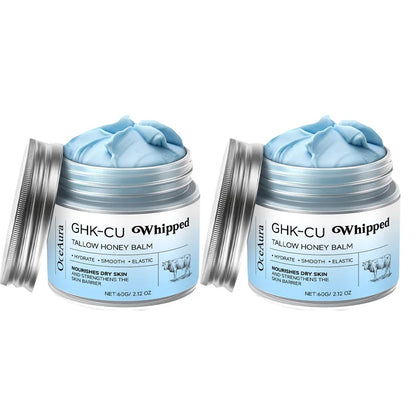 Copper Peptides GHK-Cu Beef Tallow | Manuka Honey Blue Balm Moisturizer - Maison Novaire #