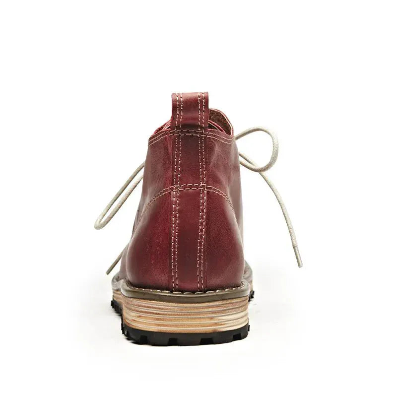 Cowhide Hiking Trekking Boots - Maison Novaire #