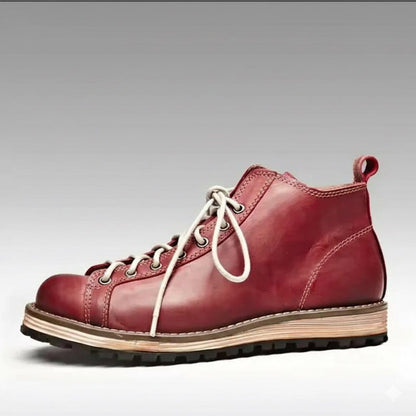 Cowhide Hiking Trekking Boots - Maison Novaire #