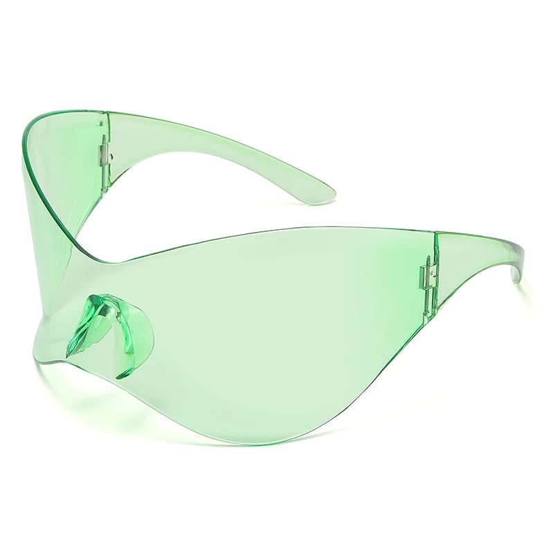 Cycling Oversized Punk Rimless Goggle. - Maison Novaire #