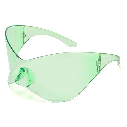 Cycling Oversized Punk Rimless Goggle. - Maison Novaire #