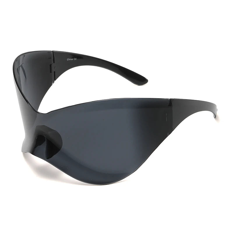 Cycling Oversized Punk Rimless Goggle. - Maison Novaire #