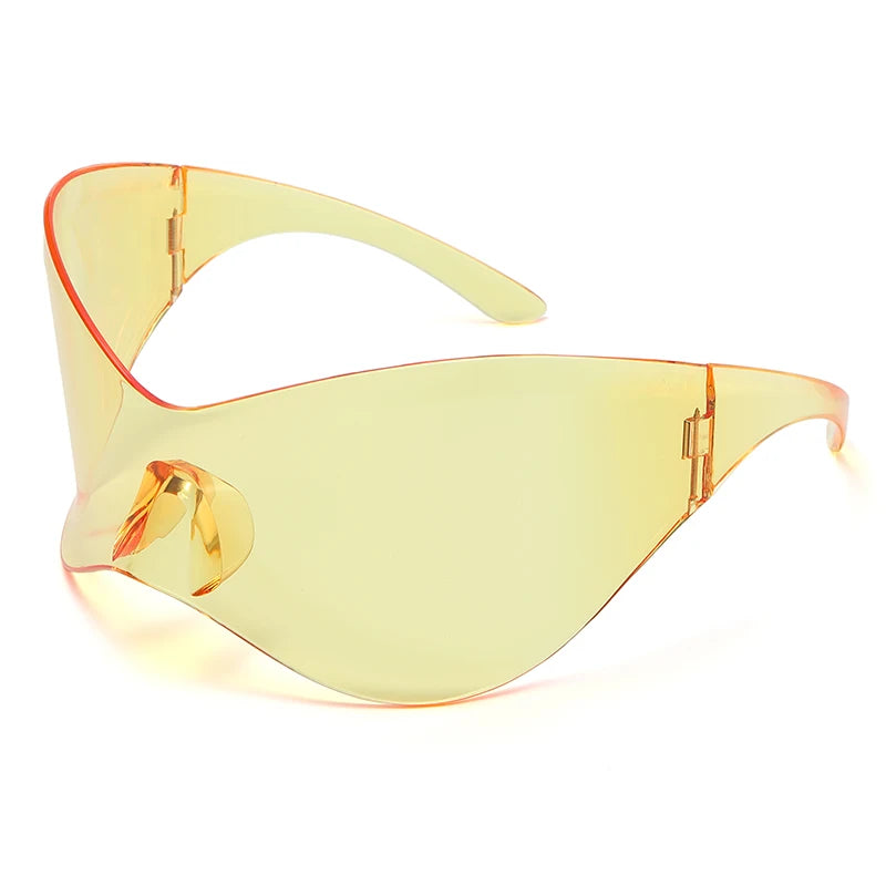 Cycling Oversized Punk Rimless Goggle. - Maison Novaire #
