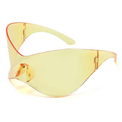 Cycling Oversized Punk Rimless Goggle. - Maison Novaire #
