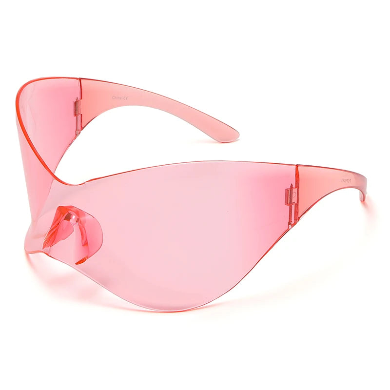 Cycling Oversized Punk Rimless Goggle. - Maison Novaire #