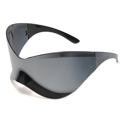 Cycling Oversized Punk Rimless Goggle. - Maison Novaire #
