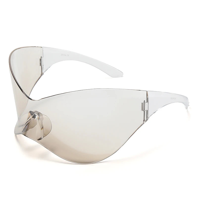 Cycling Oversized Punk Rimless Goggle. - Maison Novaire #