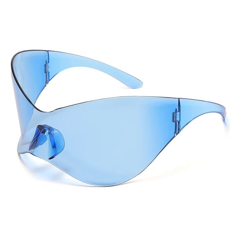 Cycling Oversized Punk Rimless Goggle. - Maison Novaire #