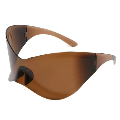 Cycling Oversized Punk Rimless Goggle. - Maison Novaire #