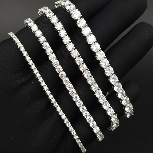 Dainty Moissanite Tennis Bracelet. - Maison Novaire