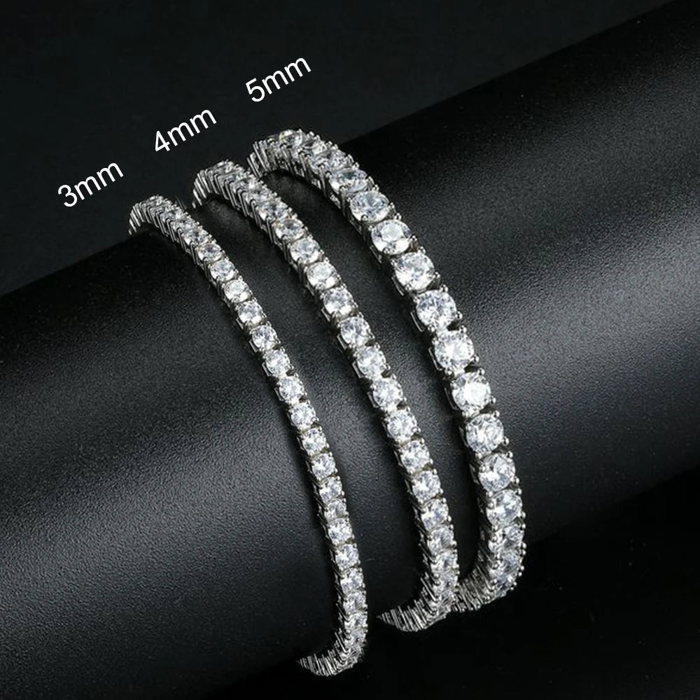 Dainty Moissanite Tennis Bracelet. - Maison Novaire #