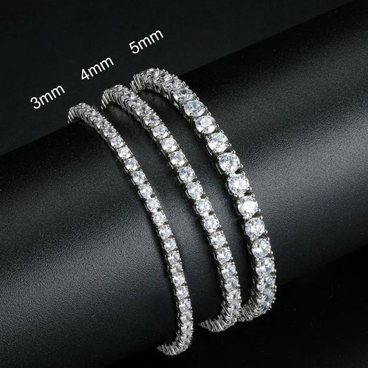 Dainty Moissanite Tennis Bracelet. - Maison Novaire