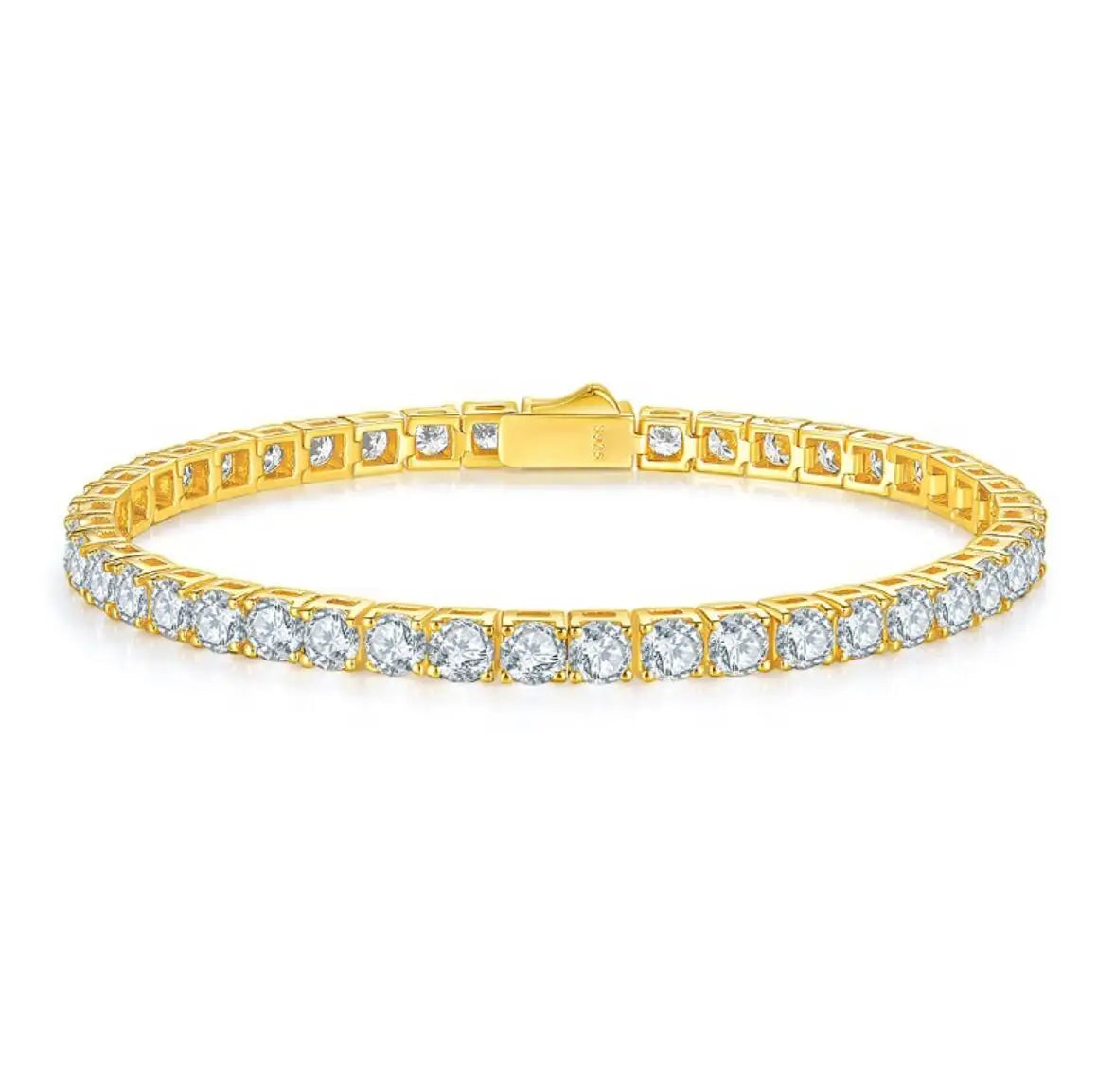 Dainty Moissanite Tennis Bracelet. - Maison Novaire #