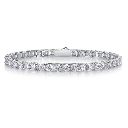 Dainty Moissanite Tennis Bracelet. - Maison Novaire #