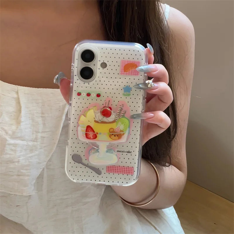 Dessert Ice Cream Stand Holder Phone Case - Maison Novaire #