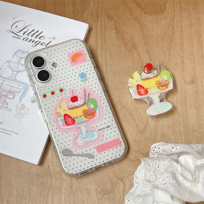 Dessert Ice Cream Stand Holder Phone Case - Maison Novaire #