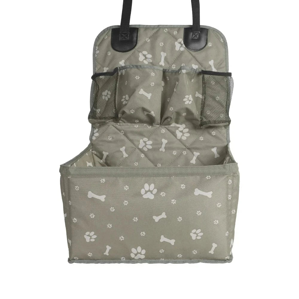 Dog Car Seat with Storage Pocket. - Maison Novaire #