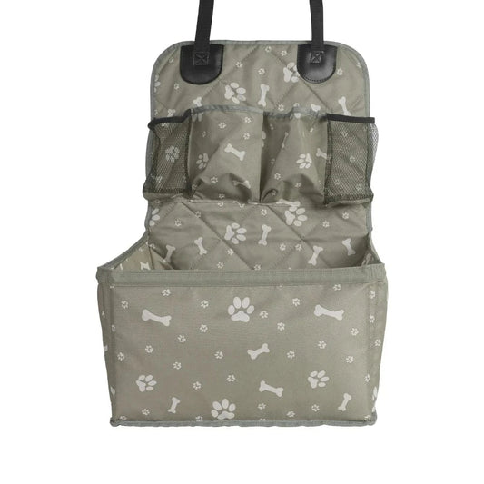 Dog Car Seat with Storage Pocket. - Maison Novaire