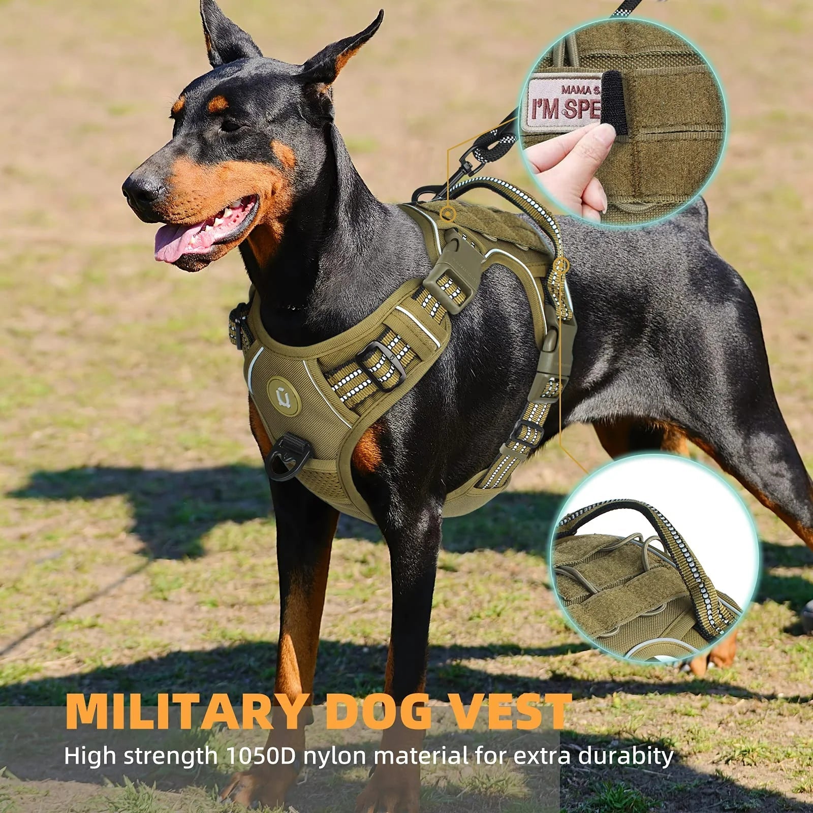 Dog Harness for Middle - Large Dog. - Maison Novaire #