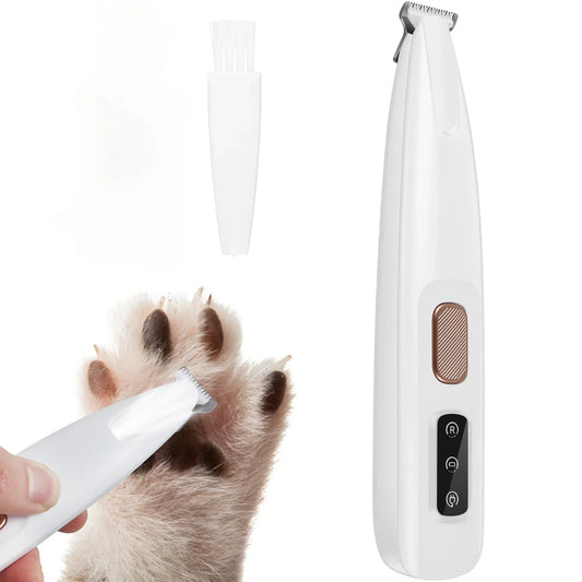 Dog Paw Trimmer with LED Light Fully Waterproof. - Maison Novaire
